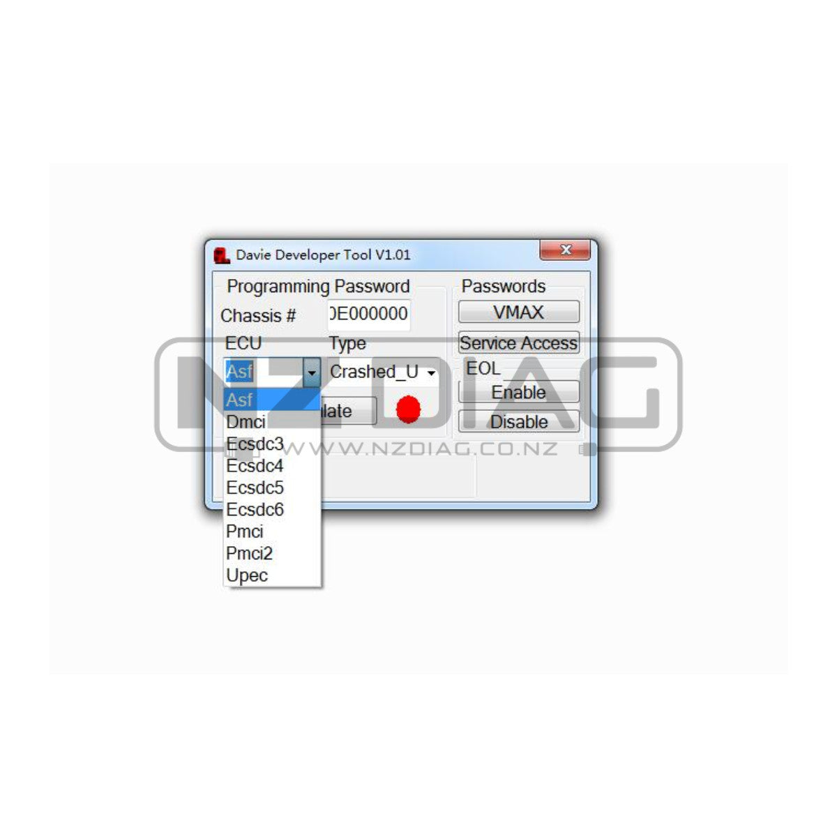 DAF DAVIE 3 Developer Tool